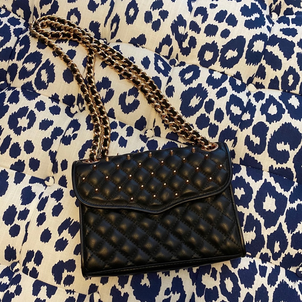 Rebecca Minkoff black mini-affair bag
